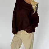 Modelbillede af CIELO off shoulder i brun. Fra BySofieSønderby