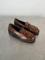 Produktbillede af brune COCO loafers. Fra BySofieSønderby