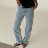 Modelbillede af FRANCE jeans, denim. Fra BySofieSønderby