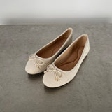 Billede af beige JOELLE ballerinaerl. Fra BySofieSønderby
