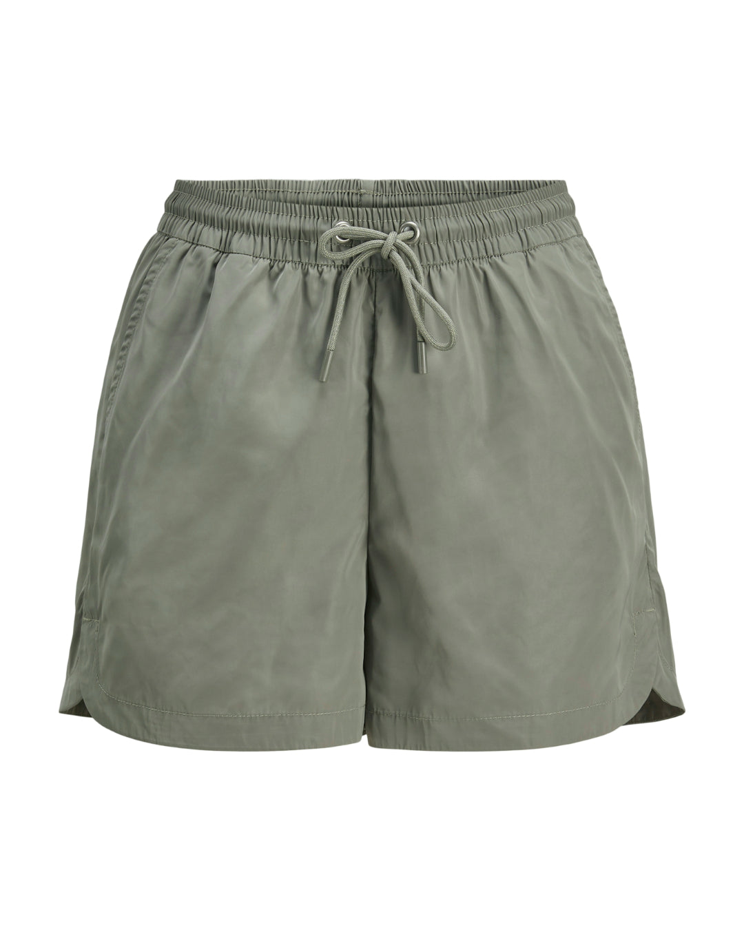 Produktfoto af LANA shorts, grøn på hvid baggrund - fra BySofieSønderby