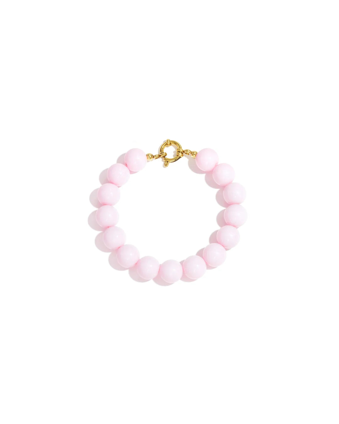 Produktfoto af LULU armbånd, lyserød. Fra BySofieSønderby