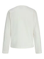 Produktbillede af hvid SOPHIA bluse. Set bagfra. Fra BySofieSønderby