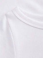 Detaljebillede af Star bluse i hvid. Fra BySofieSønderby