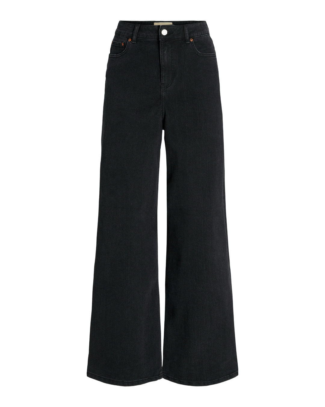 Produktfoto af et par sorte TOKYO jeans set forfra. Bagrund er hvid. Fra BySofieSønderby