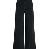 Produktfoto af et par sorte TOKYO jeans set forfra. Bagrund er hvid. Fra BySofieSønderby