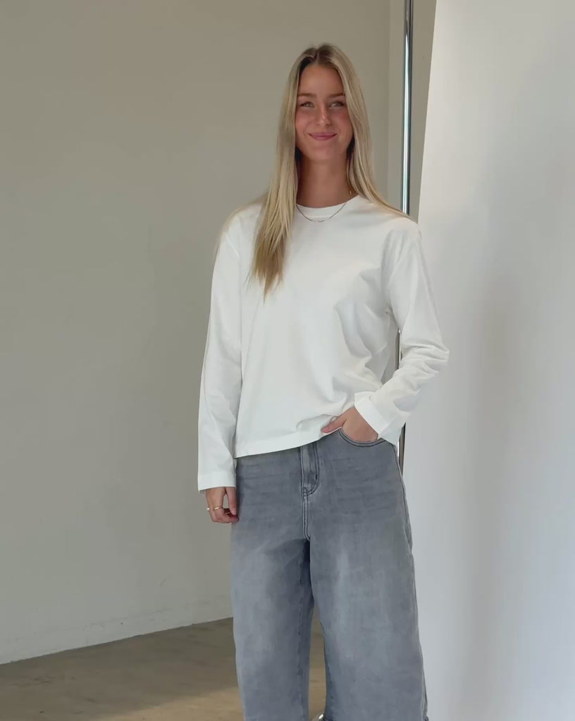 Video om SOPHIA langærmet bluse. Fra BySofieSønderby